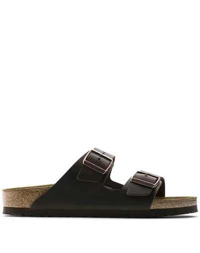 Birkenstock - Arizona Oiled Leather Sandal - Habana